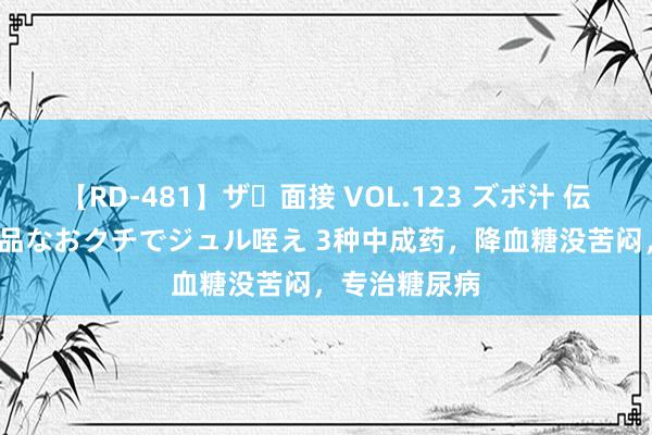 【RD-481】ザ・面接 VOL.123 ズボ汁 伝染 逆面接 上品なおクチでジュル咥え 3种中成药，降血糖没苦闷，专治糖尿病