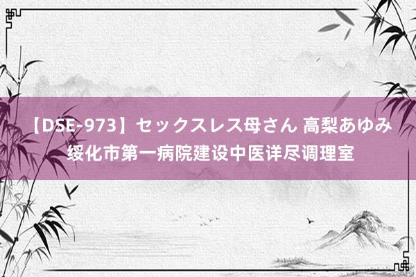 【DSE-973】セックスレス母さん 高梨あゆみ 绥化市第一病院建设中医详尽调理室