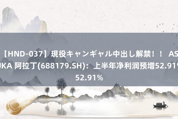   【HND-037】現役キャンギャル中出し解禁！！ ASUKA 阿拉丁(688179.SH)：上半年净利润预增52.91%